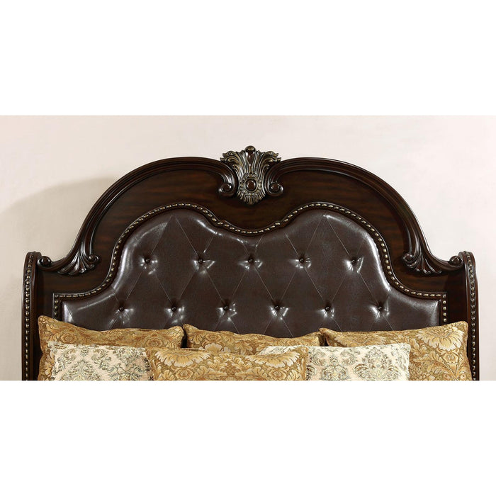 Furniture of America Fromberg King Sleigh Bed CM7670EK-BED IMAGE 2