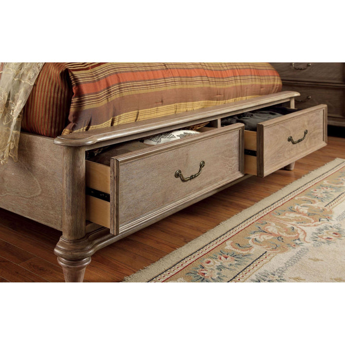 Furniture of America Belgrade I King Panel Bed with Storage CM7613EK-BED IMAGE 2