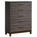 Furniture of America Manvel 5-Drawer Chest CM7867C IMAGE 1