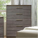 Furniture of America Manvel 5-Drawer Chest CM7867C IMAGE 2