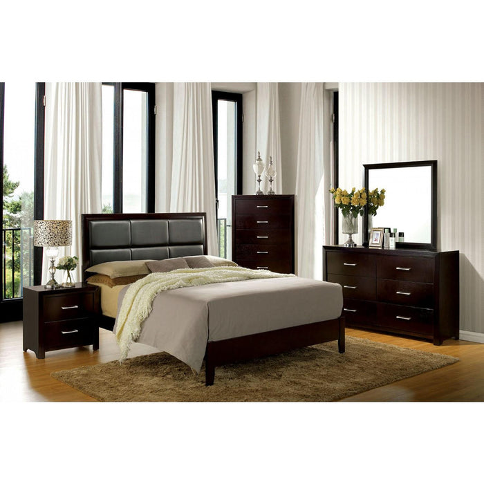 Furniture of America Janine California King Upholstered Panel Bed CM7868CK-BED IMAGE 4