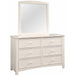 Furniture of America Kids Dresser Mirrors Mirror CM7905WH-M IMAGE 3