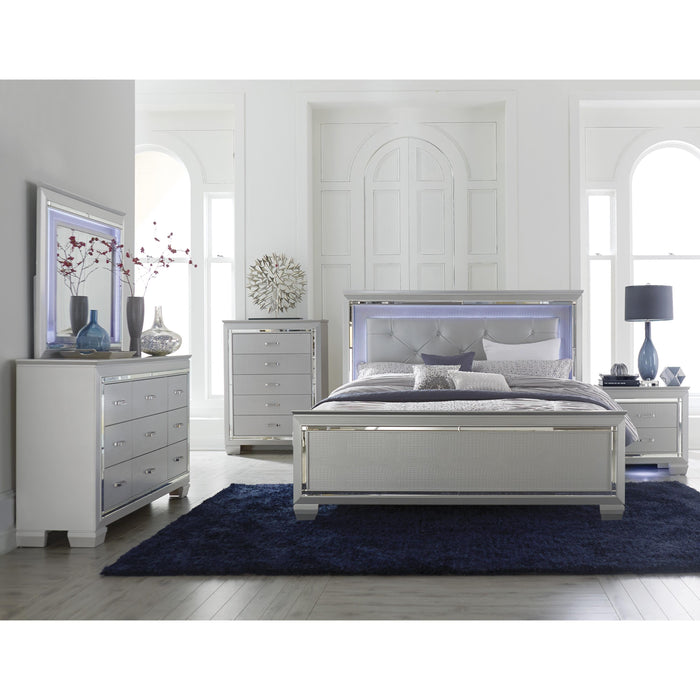 Homelegance Allura Queen Upholstered Panel Bed 1916-1* IMAGE 3