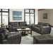 Jackson Furniture Hudson Stationary Faux Leather Sofa 4396-03 1152-78/1252-78 IMAGE 3