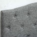 Furniture of America Bed Components Headboard CM7989GY-HB-FQ IMAGE 3