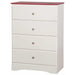 Furniture of America Kimmel 4-Drawer Kids Chest CM7626PK-C IMAGE 1