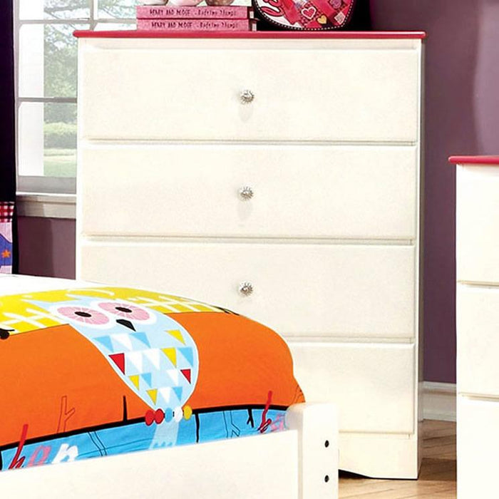 Furniture of America Kimmel 4-Drawer Kids Chest CM7626PK-C IMAGE 2