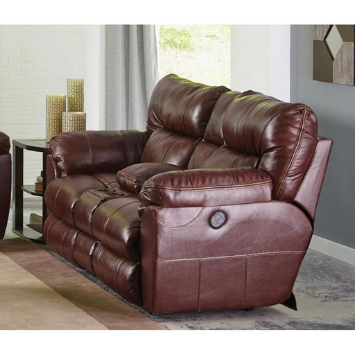 Catnapper Milan Reclining Leather Loveseat 4349 1283-19/3083-19 IMAGE 1