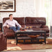 Catnapper Wembley Power Reclining Leather Sofa 764581 1283-19/3083-19 IMAGE 2