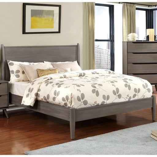 Furniture of America Lennart Queen Panel Bed CM7386GY-Q-BED IMAGE 1