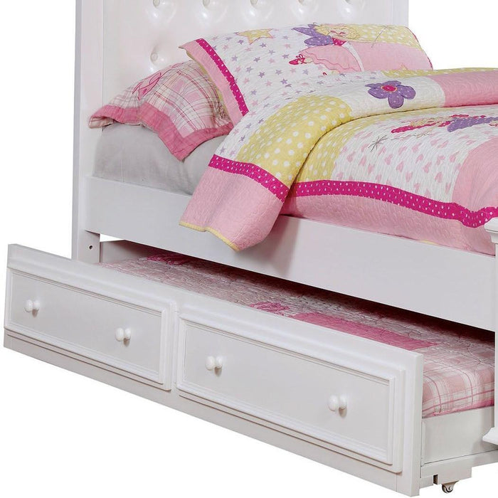 Furniture of America Kids Beds Trundle Bed CM7155WH-TR IMAGE 1