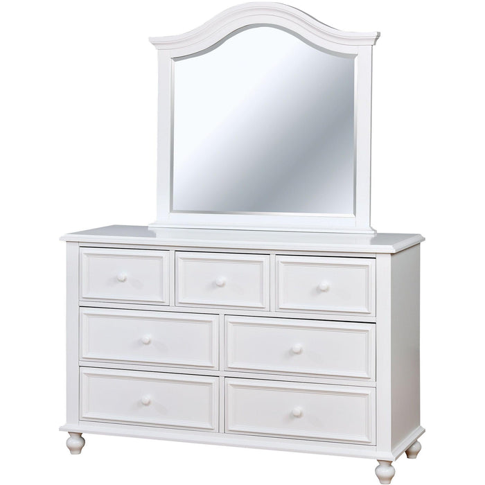 Furniture of America Olivia 7-Drawer Kids Dresser CM7155WH-D IMAGE 3