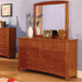 Furniture of America Kids Dresser Mirrors Mirror CM7905OAK-M IMAGE 2