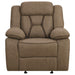 Coaster Furniture Higgins Glider Fabric Recliner 602266 IMAGE 2