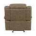 Coaster Furniture Higgins Glider Fabric Recliner 602266 IMAGE 3