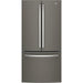 GE 33-inch, 18.6 cu. ft. Counter-Depth French-Door Refrigerator GWE19JMLES IMAGE 1