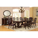 Furniture of America Bellagio Dining Table with Pedestal Base CM3319T-TABLE IMAGE 5