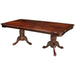 Furniture of America George Town Dining Table with Pedestal Base CM3222T-TABLE IMAGE 2