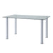 Homelegance Florian Dining Table with Glass Top 5538W* IMAGE 2