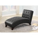 Acme Furniture Anna Polyurethane Chaise 15036 IMAGE 1