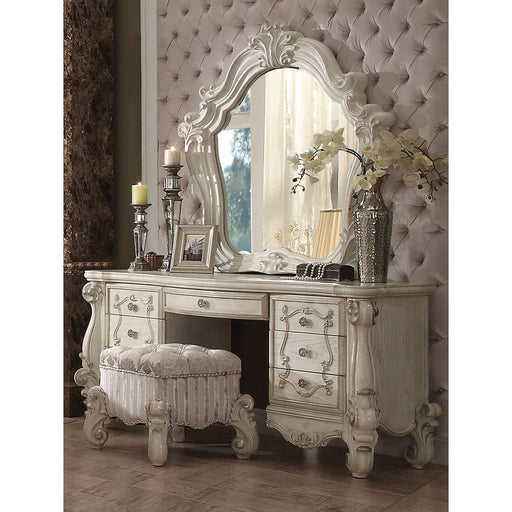 Acme Furniture Versailles 7-Drawer Vanity Table 21137 IMAGE 2