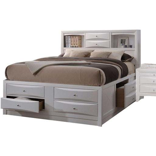 Acme Furniture Ireland King Platform Bed with Storage 21696EK IMAGE 1