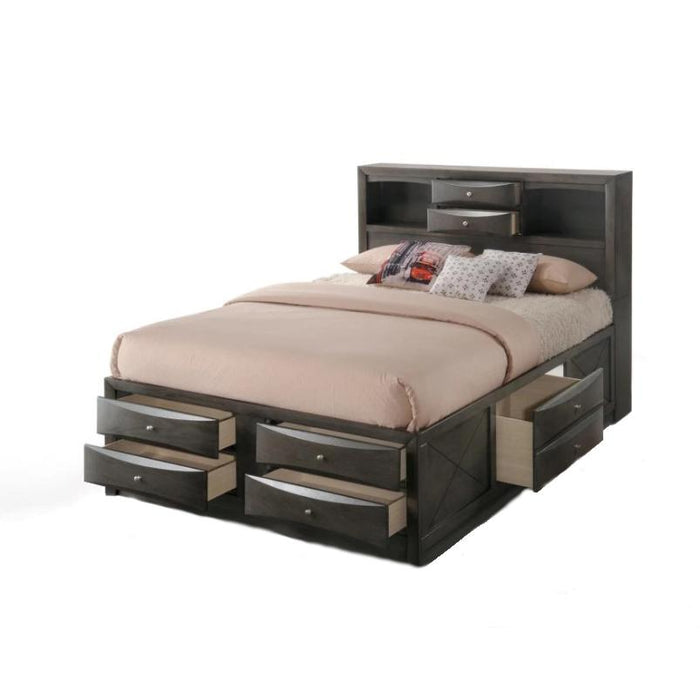 Acme Furniture Ireland King Platform Bed with Storage 22696EK IMAGE 2