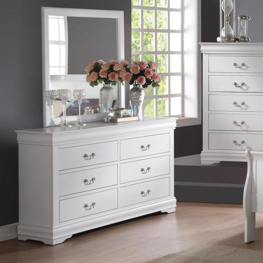 Acme Furniture Louis Philippe 6-Drawer Dresser 23835 IMAGE 1