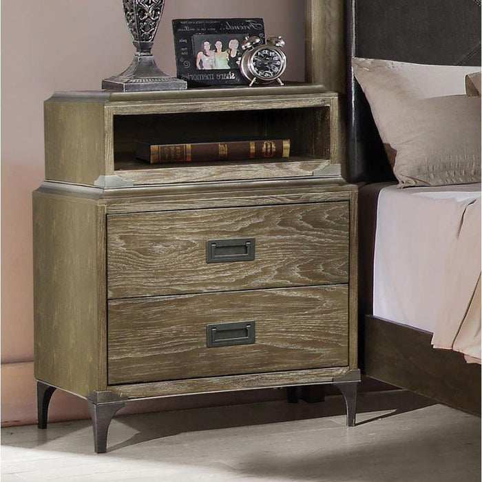 Acme Furniture Athouman 2-Drawer Nightstand 23923 IMAGE 2