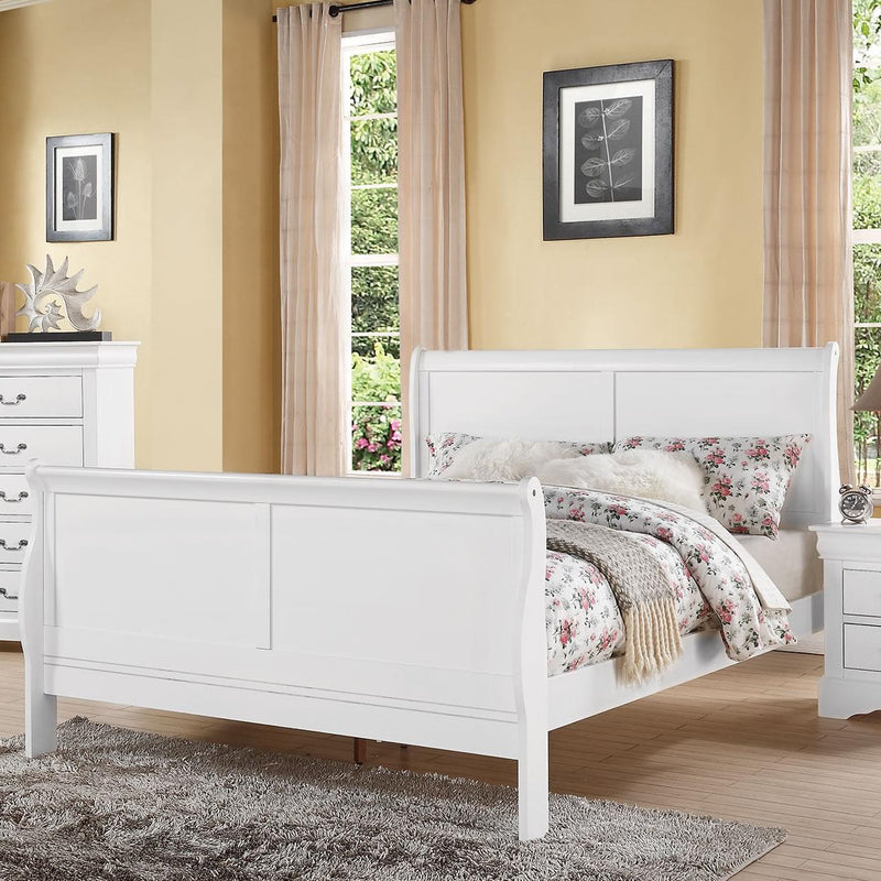 Acme Furniture Louis Philippe III Queen Sleigh Bed 24500Q IMAGE 2