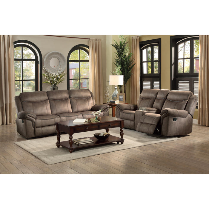 Homelegance Aram Reclining Fabric Sofa 8206NF-3 IMAGE 5