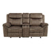 Homelegance Aram Reclining Fabric Loveseat 8206NF-2 IMAGE 1