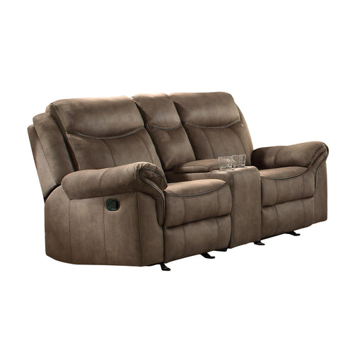 Homelegance Aram Reclining Fabric Loveseat 8206NF-2 IMAGE 2