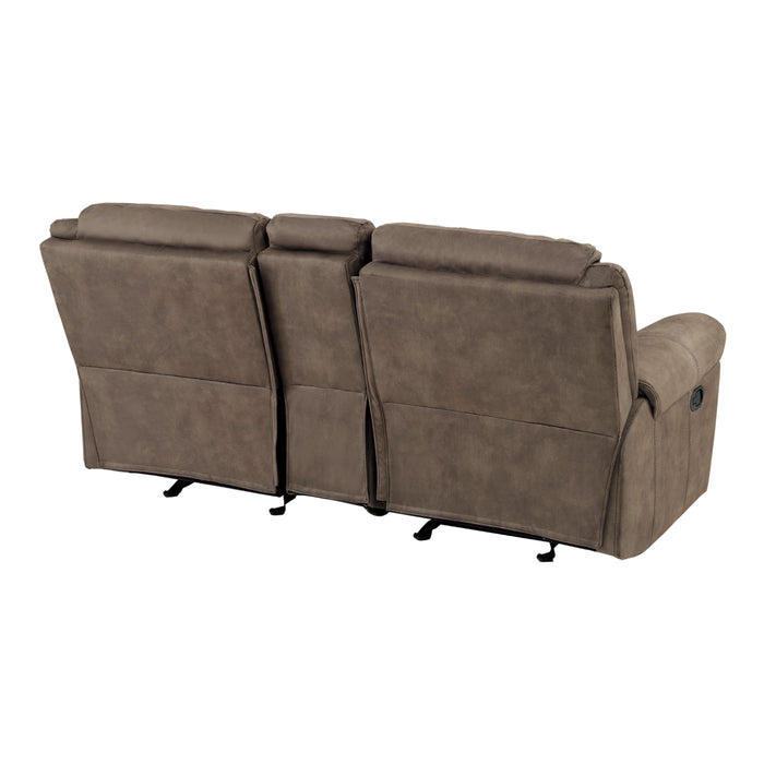 Homelegance Aram Reclining Fabric Loveseat 8206NF-2 IMAGE 3