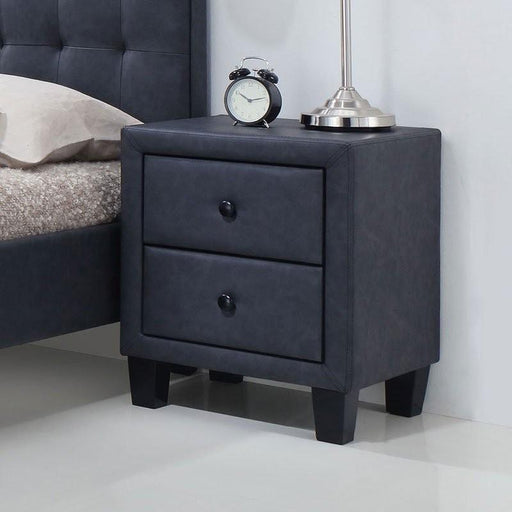 Acme Furniture Saveria 2-Drawer Nightstand 25663 IMAGE 2