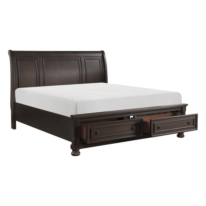 Homelegance Begonia California King Platform Bed with Storage 1718KGY-1CK* IMAGE 3