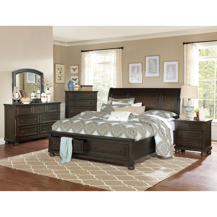 Homelegance Begonia California King Platform Bed with Storage 1718KGY-1CK* IMAGE 4