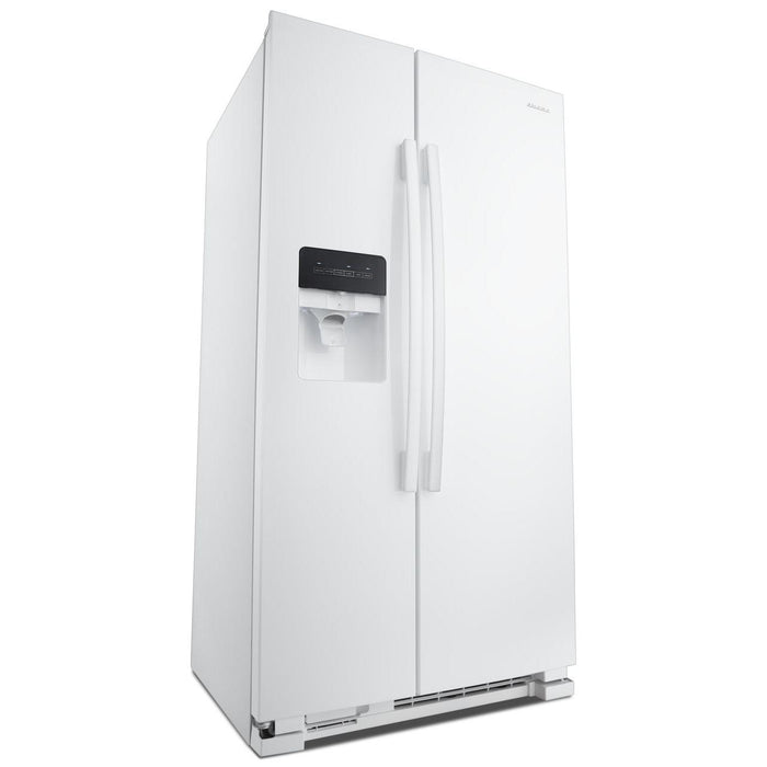 Amana 36-inch, 25 cu.ft. Freestanding side-by-side refrigerator with Water and Ice Dispensing System ASI2575GRW IMAGE 4