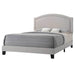 Acme Furniture Garresso Queen Upholstered Platform Bed 26340Q IMAGE 1