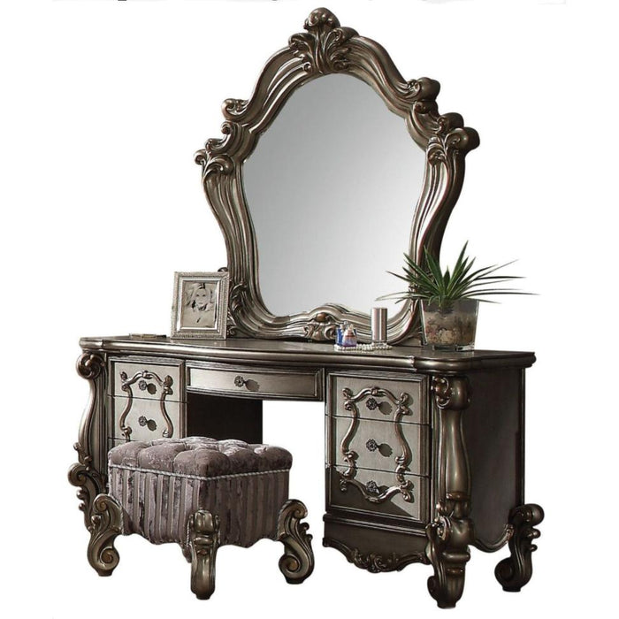 Acme Furniture Versailles 7-Drawer Vanity Table 26847 IMAGE 1