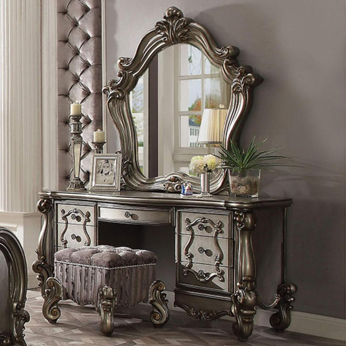 Acme Furniture Versailles 7-Drawer Vanity Table 26847 IMAGE 2