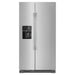 Amana 33in 21cu.ft. Side-by-Side Refrigerator with External Water & Ice Dispenser ASI2175GRS IMAGE 1