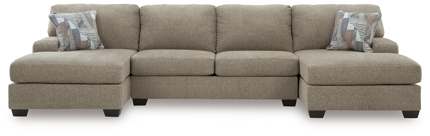 Newellen Sectional with Double Chaise - BWO Furniture & Mattresses