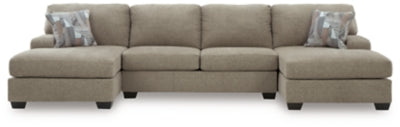 Newellen Sectional with Double Chaise - BWO Furniture & Mattresses