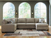 Newellen Sleeper Sectional with Chaise - BWO Furniture & Mattresses