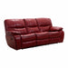 Homelegance Pecos Reclining Leather Match Sofa 8480RED-3 IMAGE 2