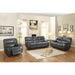 Homelegance Pecos Reclining Leather Match Sofa 8480GRY-3 IMAGE 6