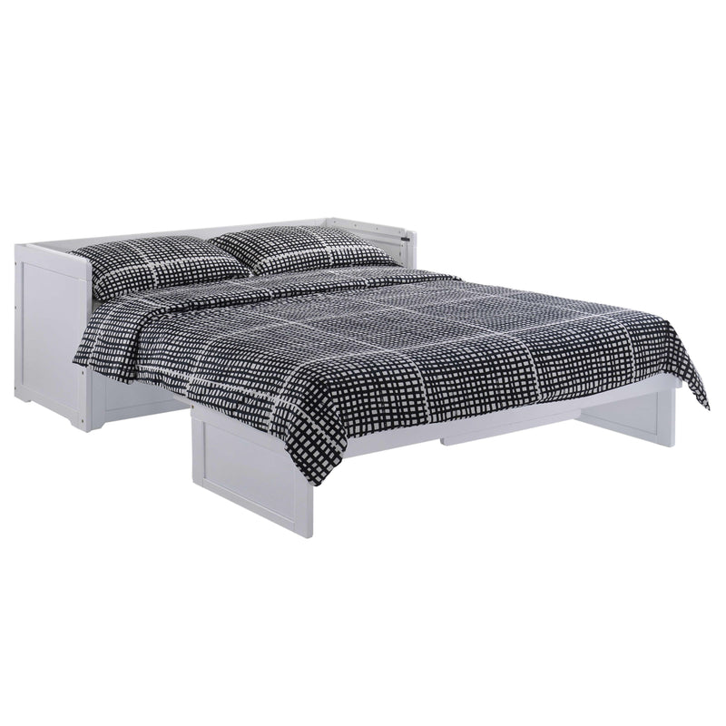 Night & Day Furniture Canada Cube Queen Cabinet Bed MCB-QEN-WH IMAGE 2