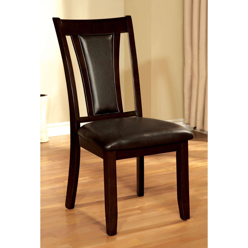 Furniture of America Brent Dining Chair CM3984DK-SC-2PK IMAGE 3