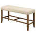 Furniture of America Sania Counter Height Bench CM3324PBN IMAGE 1